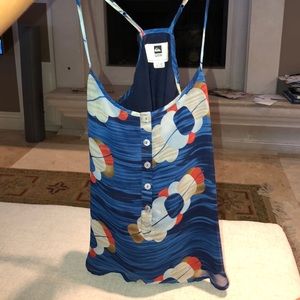 Quicksilver Floral Blouse